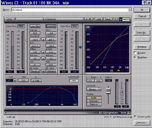 ������������ ������ �������� � SAWStudio