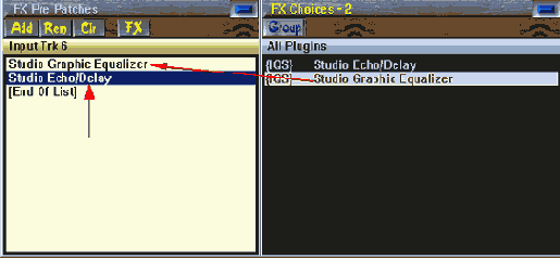 ���� FX Pre Fader