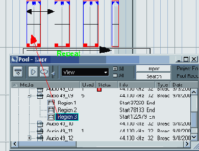 ��������������� �������������� � ���� Pool