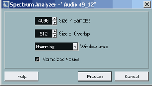 ����������� � ������� ����������� ������� Spectrum Analizer