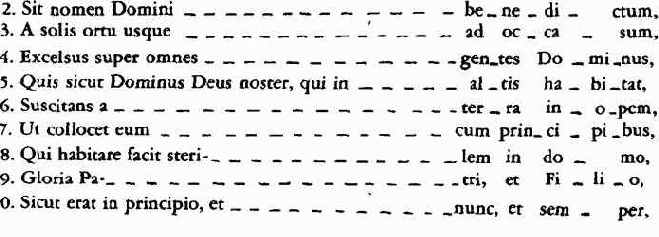 Григорианский хорал. Антифон