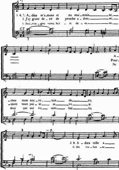 Гийом Дюфе (ок. 1400—1474) «Kyrie» (I) из мессы «Se la face ay pale»