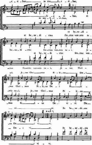 Жоскен Депре (ок. 1450—1521). Мотет «Ave Maria»