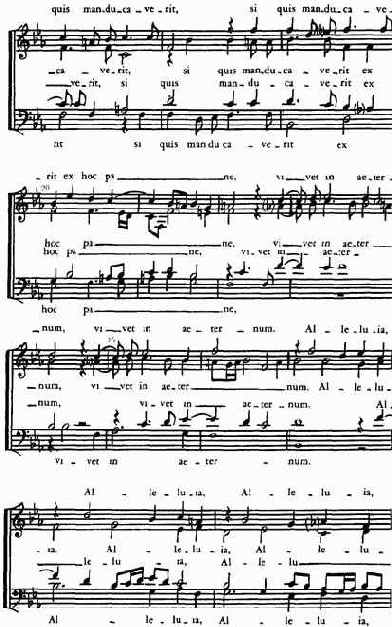 Уильям Бёрд (1542—1623) Мотет «Ego sum panis vivus»