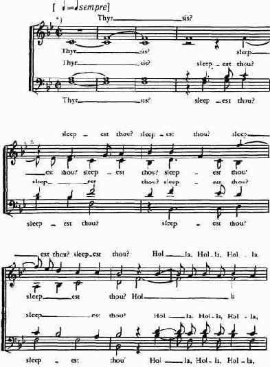Джон Беннет (ок. 1575 — ок. 1625). Мадригал «Thyrsis, Sleepest Thou?»