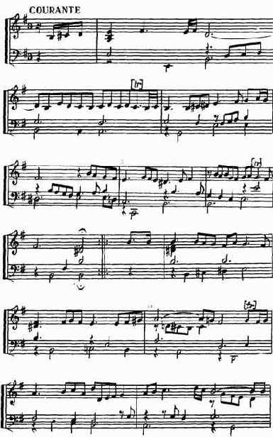 Иоганн Якоб Фробергер (1616—1667). Сюита ми минор для клавесина