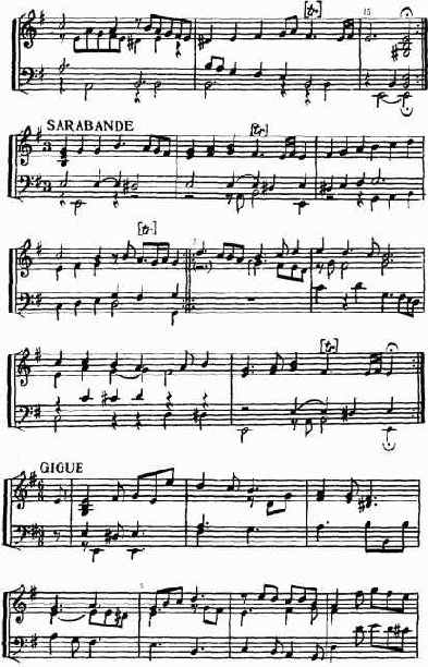 Иоганн Якоб Фробергер (1616—1667). Сюита ми минор для клавесина