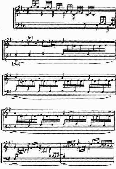 Иоганн Пахельбель (1653—1706). Токката ми минор для органа