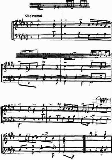 Франсуа Куперен (1668--1733). Пьеса для клавесина «La Galante»