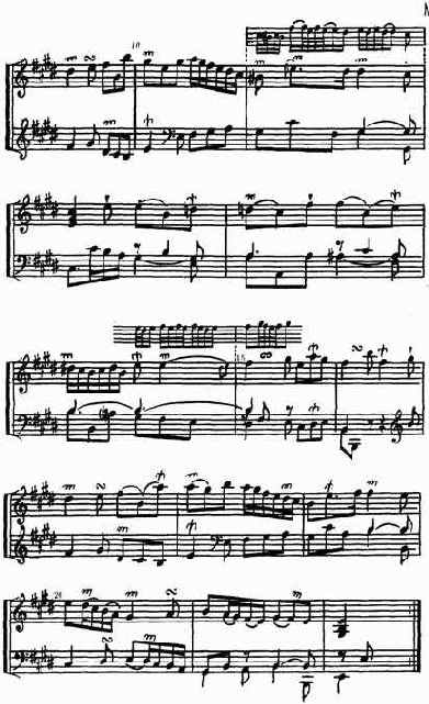 Франсуа Куперен (1668--1733). Пьеса для клавесина «La Galante»