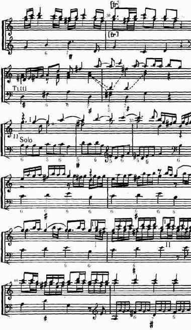 Георг Фридрих Гендель (1685—1759). Concerto grosso До мажор, I часть