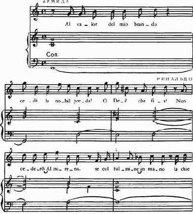 Георг Фридрих Гендель. Речитатив, Синфония и Ария из оперы «Ринальдо»