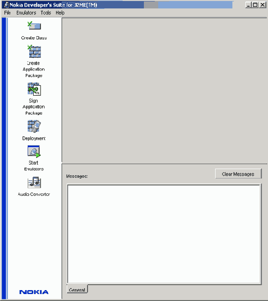 �������������� Nokia Developer's Suite for JE