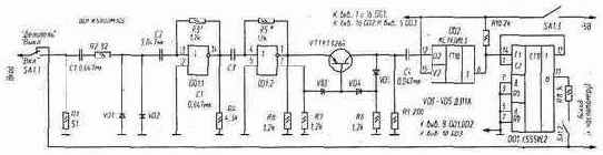 Предварительный делитель частоты.