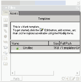 ������ New Template