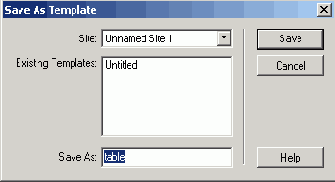 ���������� ���� Save As Template