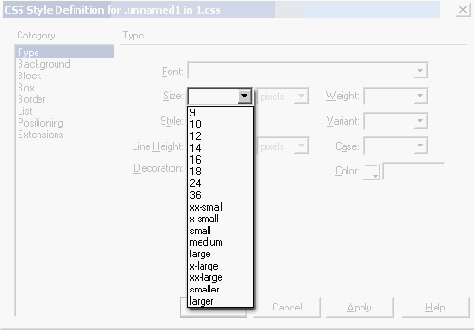 Комбинированный список