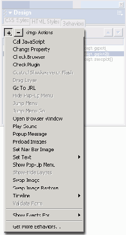 ���� ��������� ������ Behaviors
