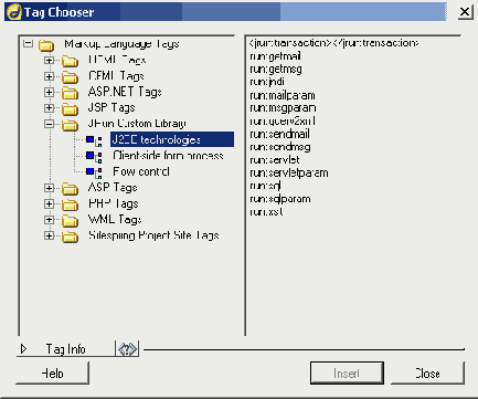 ������ Tag Chooser