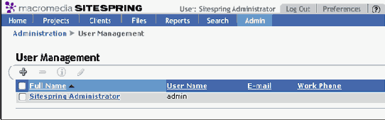 Добавление нового пользователя