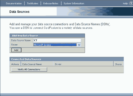 Создание пробного шаблона для динамических данных в Dreamweaver MX