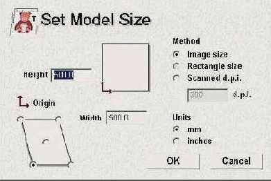 Задание Размера Модели