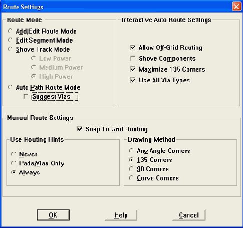 Автоматическая трассировка проводников