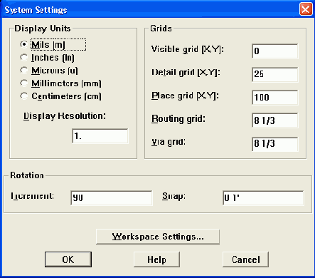 Редактор топологии печатных плат OrCAD Layout