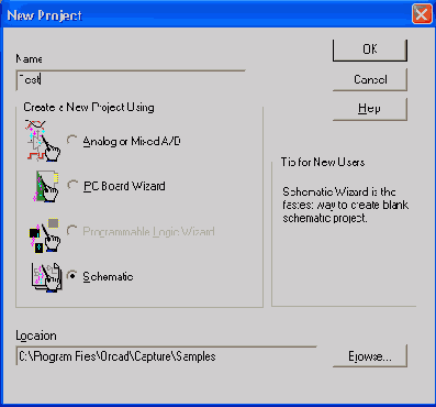 Создание проекта