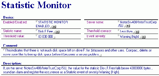 Statistics/Alarm Reporter - ������� ����� ���������� � ��������� ������