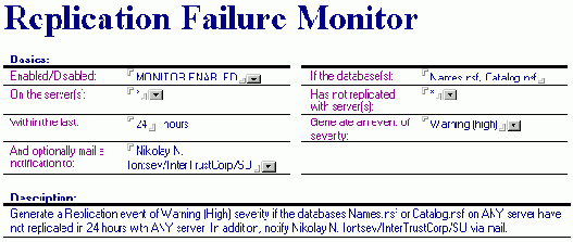 Database Monitor - ������� ���������� �� ������ ������