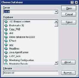 Диалог с пользователем