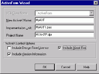 ��������� ������ � �������������� ActiveForm