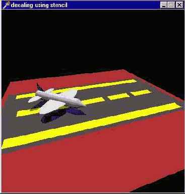 Использование буфера трафарета для получения узоров на плоскости