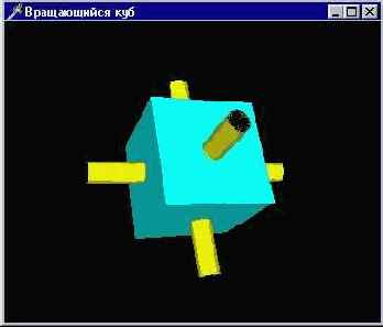 Объекты сцены имеют различные свойства материала