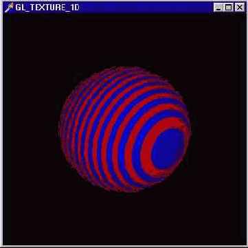 Пример использования одномерной текстуры