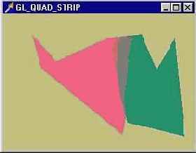 To же, что и рис 2. 6, но константа GL QUAD STRIP