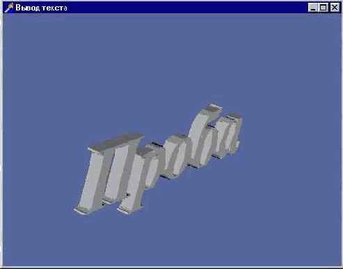 Выводить символы в OpenGL совсем несложно