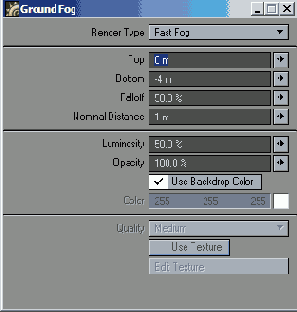 Инструмент Ground Fog позволяет достичь более реалистичного эффекта