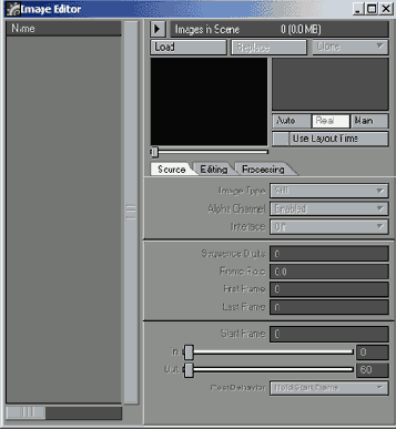 Используйте редактор изображений чтобы загрузить HDRIизображение в Layout