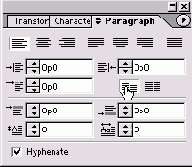 ������ Align to Baseline Grid � ������� Paragraph