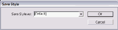 ���������� ���� Save Style ������������