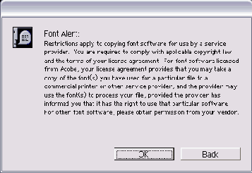 ���� Font Alert (��������������