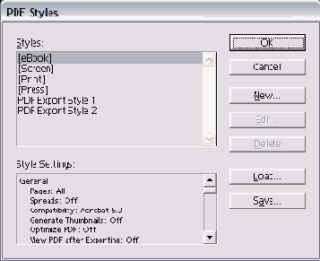 ���������� ���� PDF Styles �������������