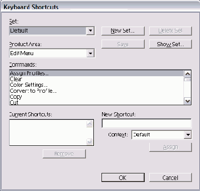���������� ���� Keyboard Shortcuts