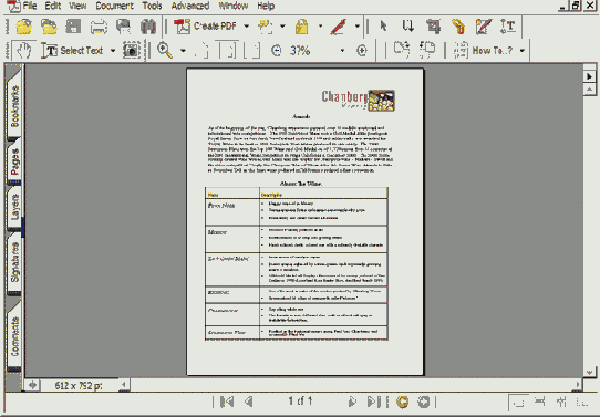 Переформатирование файла PDF