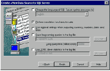 ��������� ��������� ODBC