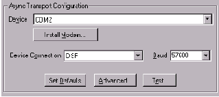 Настройка прямых кабельных соединений