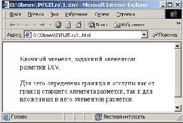 ������� DIV