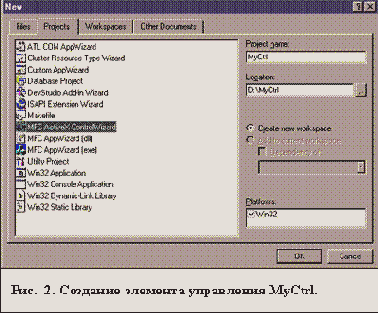 ���������� ������ ��� �������� MyCtrl